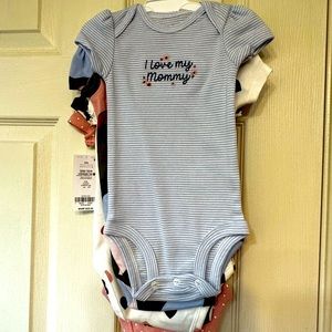 Carter’s 5 pack onesies for baby girl